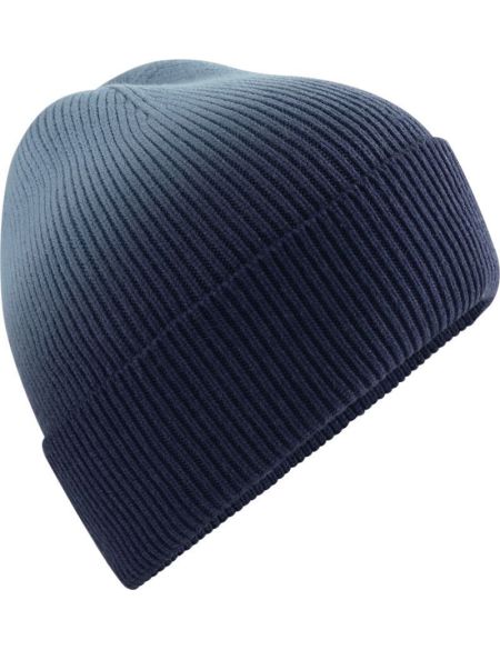 Beechfield B533 natural stone dip dye knitted hat