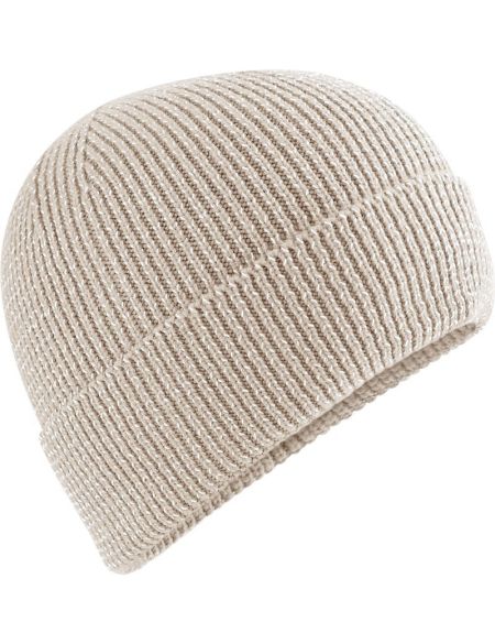 Knitted hat Streetlife Reflective Beechfield B325R white