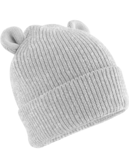 Baby Bear Beechfield B340A wolkengraue Kindermütze