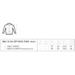 Kinder Sweatshirt mit Kapuze BC ID.334 Zip Hood kids schwarz