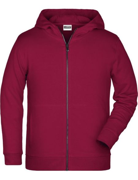 Children's hoodie Daiber JN8026K white