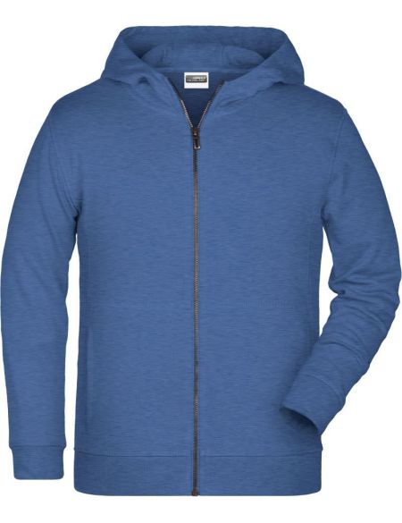 Mikina dětská s kapucí na zip