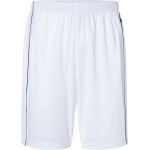 Basic Daiber JN387 Teamsportshorts weiß/schwarz