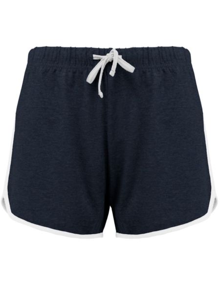Kraťasy dámské sportovní Kariban ProAct PA1021 black/grey heather
