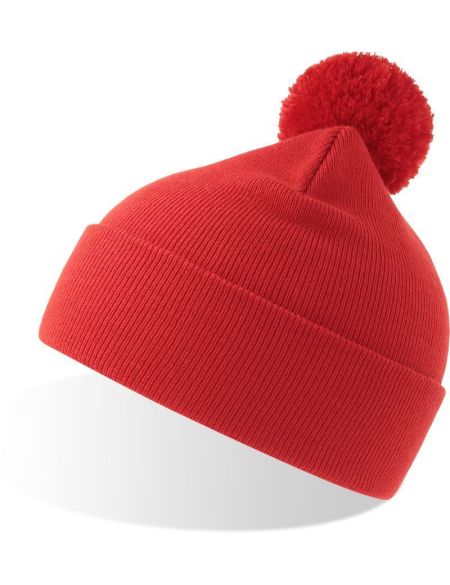 Čepice pletená s bambulí