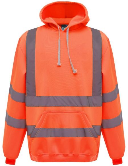 Hoodie mit Sicherheitsfunktionen Yoko HVK 05 schwarz