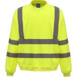 Mikina bezpečnostní prvky Yoko HVJ510 hi vis yellow