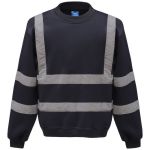 Mikina bezpečnostní prvky Yoko HVJ510 navy