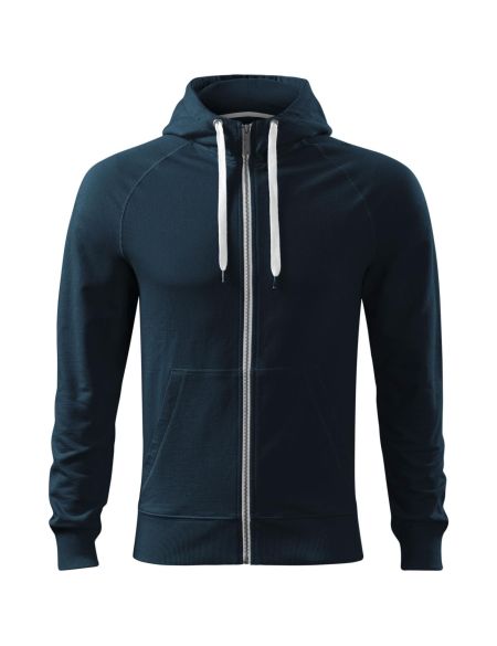 Herren-Sweatshirt mit Reißverschluss Malfini Voyage 452 schwarz
