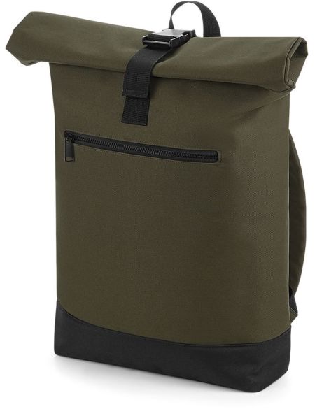 Rucksack Roll-Top 20 l BagBase BG855 militärgrün