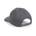 Kšiltovka 5 panelová Snapback Urbanwear Beechfield B649 graphite grey