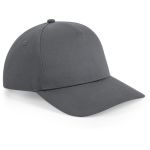 Kšiltovka 5 panelová Snapback Urbanwear Beechfield B649 graphite grey