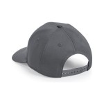Kšiltovka 5 panelová Snapback Urbanwear Beechfield B649 light grey