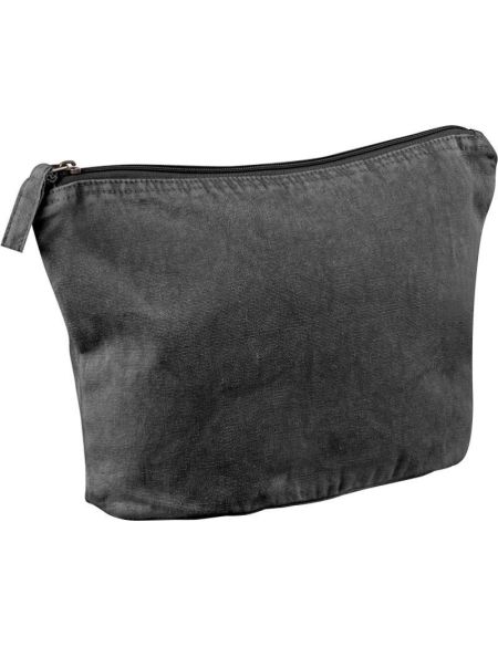 Vintage-Kulturbeutel Westford Mill W340, schwarz