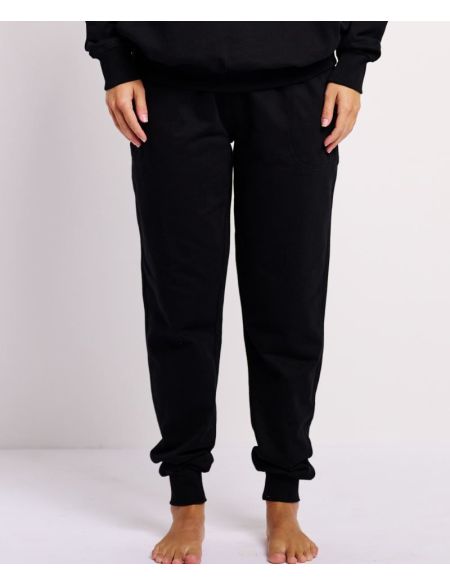 Sweatpants made of organic IC cotton Tiger Neutral T74002 black