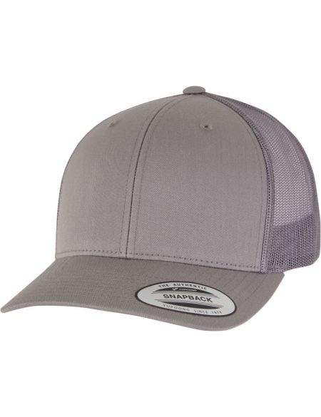 Kappe 6 Panel Vintage Trucker Flexfit 6606/6606T Dunkelmarine
