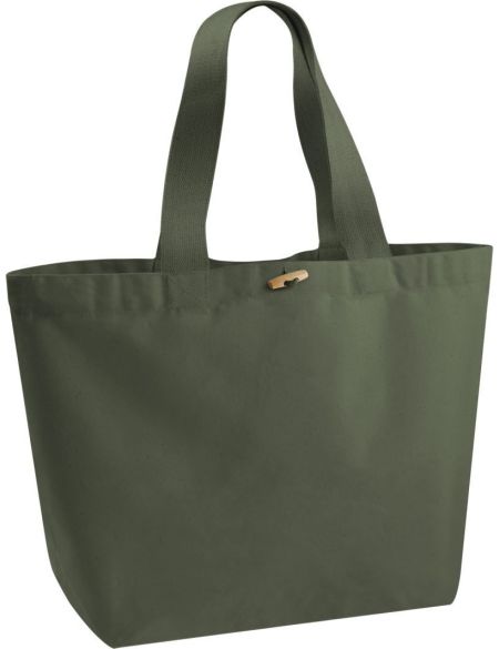 Organic cotton bag XL Westford Mill W855 french navy