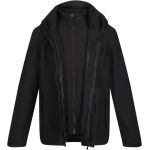 Kingsley Regatta Herren-Stretchjacke 3-in-1, schwarz