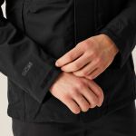 Kingsley Regatta Herren-Stretchjacke 3-in-1, schwarz