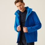 Kingsley Regatta Herren-Stretchjacke 3-in-1, schwarz