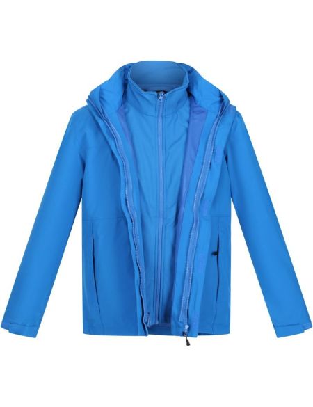 Kingsley Regatta Herren-Stretchjacke 3-in-1, schwarz