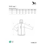 Damen-Softshelljacke Malfini Trail 549, schwarz