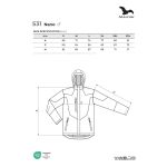 Pánská softshellová bunda Malfini Nano 531 černá