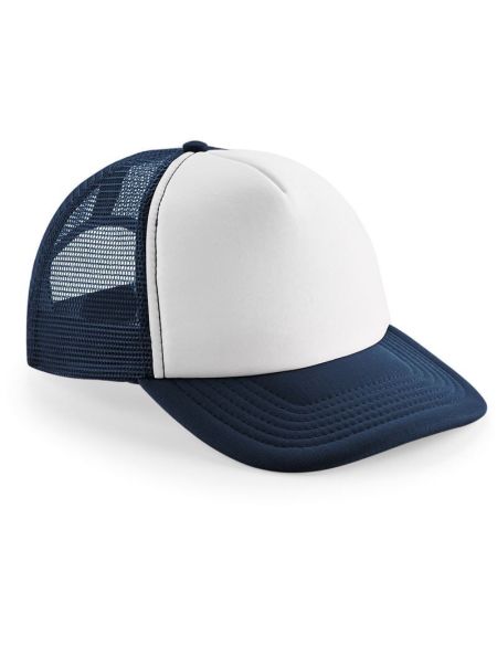 5-panel mesh cap Beechfield B645B black/white