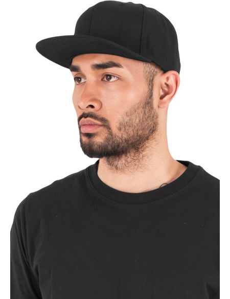 Cap 6 panels Snapback Flexfit 6089M black