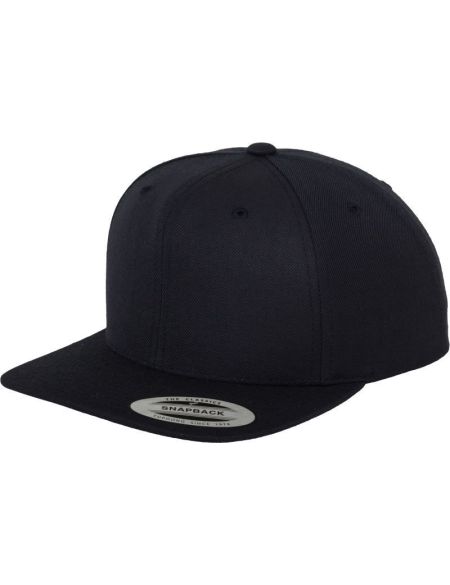 Cap 6 panels Snapback Flexfit 6089M black