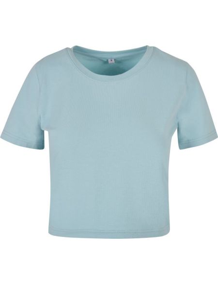 Damen-Crop-Top Build your Brand BY042, weiß