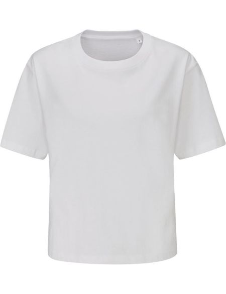 Damen-Crop-Top Mantis M198 weiß