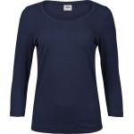Tričko dámské elastické 3/4 rukáv Tee Jays TJ460 navy