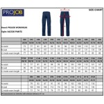 Kalhoty pracovní Projob 2530 navy