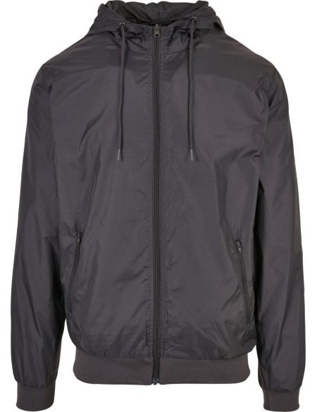 Windbreaker Build your Brand BY016 schwarz/weiß