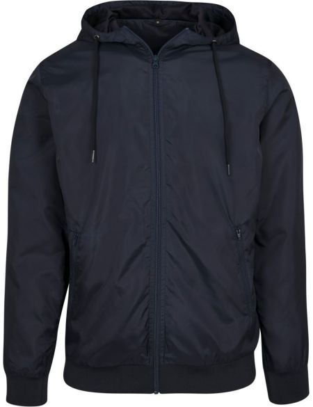 Windbreaker Build your Brand BY016 schwarz/weiß