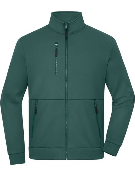 Fleece-Sweatshirt Daiber JN1876 schwarz