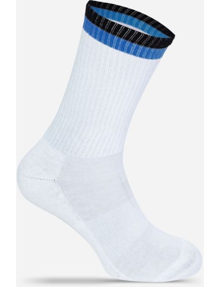 Tennissocken Two Tone Mr.Socks L05006 weiß/grün/schwarz