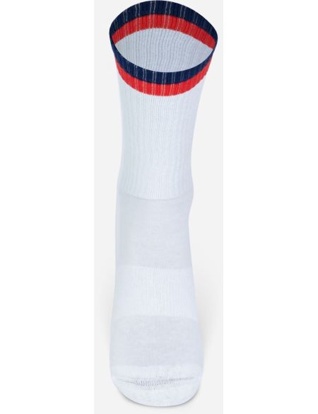 Ponožky tenisové Two Tone Mr.Socks L05006 white/green/black