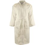 The One Towelling Bathrobe white
