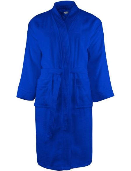 The One Towelling Bathrobe white