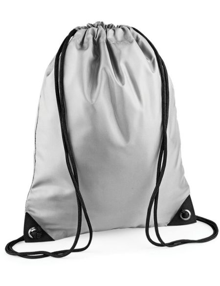 Rucksack aus Polyester, BagBase BG10, weiß