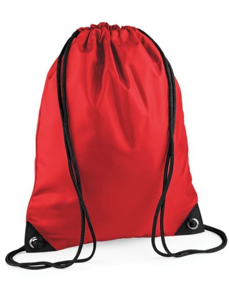 Rucksack aus Polyester, BagBase BG10, weiß