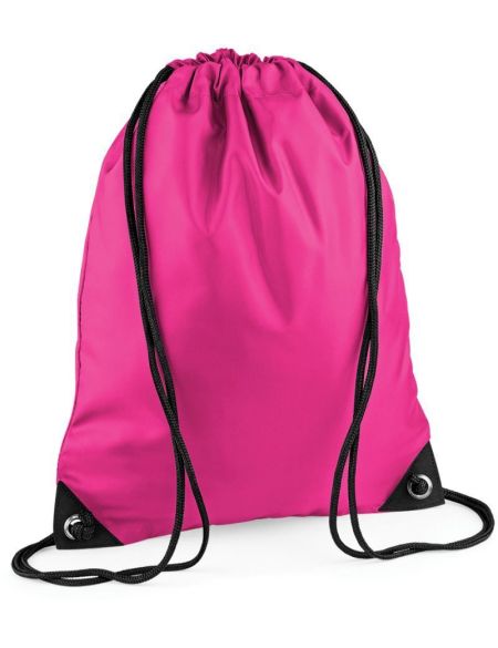 Rucksack aus Polyester, BagBase BG10, weiß