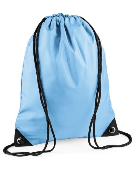 Backpack polyester BagBase BG10 white