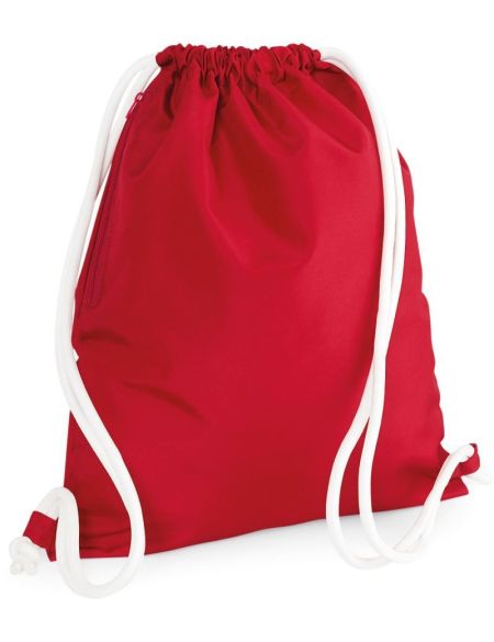 Rucksack aus Polyester, Icon BagBase BG110, weiß/schwarz