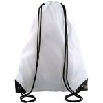 Backpack polyester Kimood white