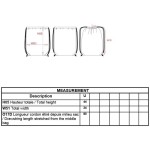 Rucksack aus Polyester, Kimood, weiß