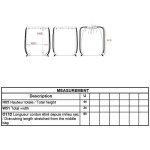 Backpack polyester Kimood white