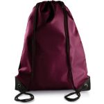 Vak na záda polyester Kimood burgundy